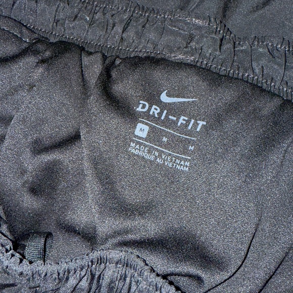 Nike Dri-fit Women's Black and White Athletic Shorts - Picture 3 of 5